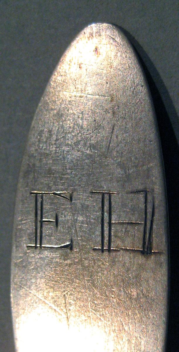 1998.0004.465.005 Silver Spoon engraving