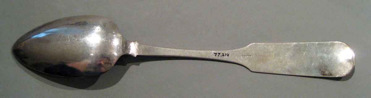1998.0004.477 Silver Spoon underside