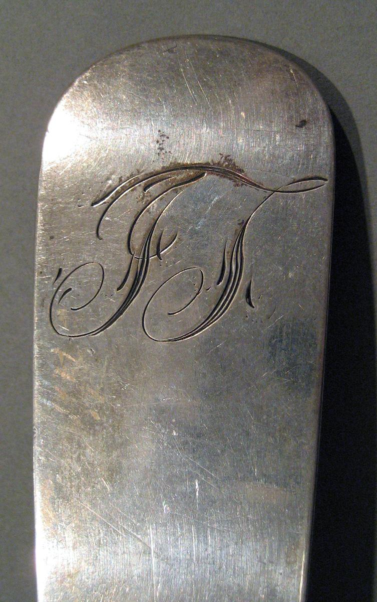 1998.0004.477 Silver Spoon engraving