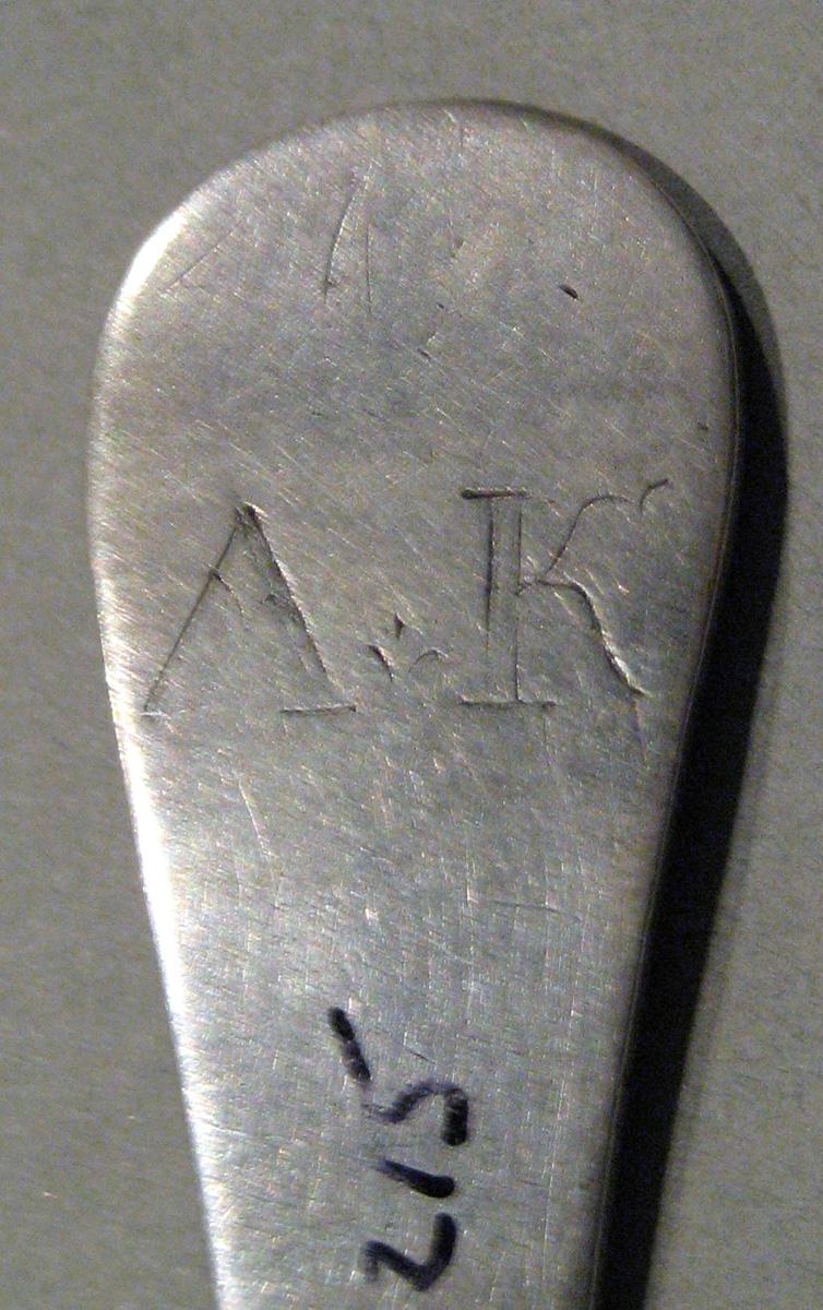 1998.0004.478 Silver Spoon engraving
