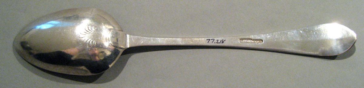 1998.0004.481.001 Silver Spoon underside