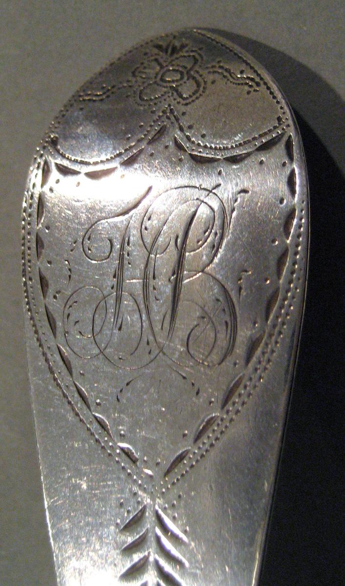 1998.0004.481.002 Silver Spoon engraving