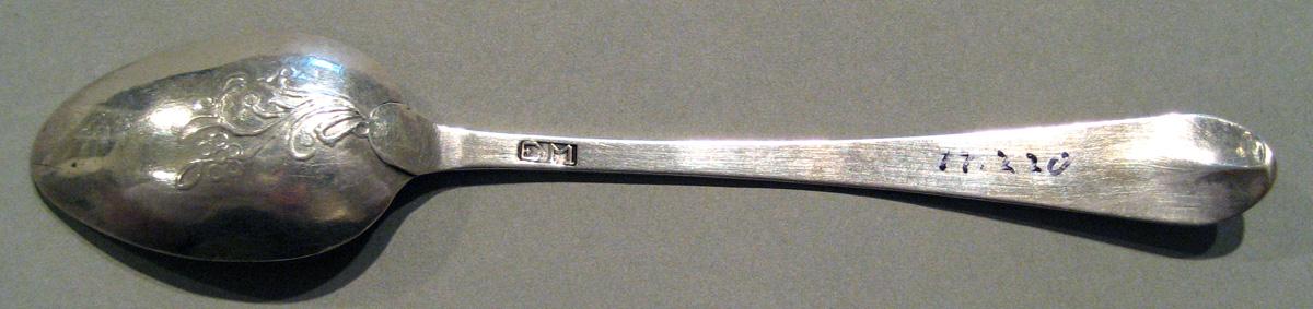 1998.0004.483 Silver Spoon underside