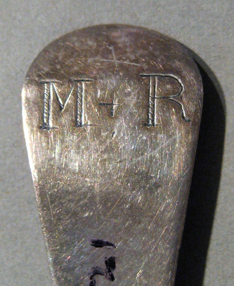 1998.0004.484 Silver Spoon engraving