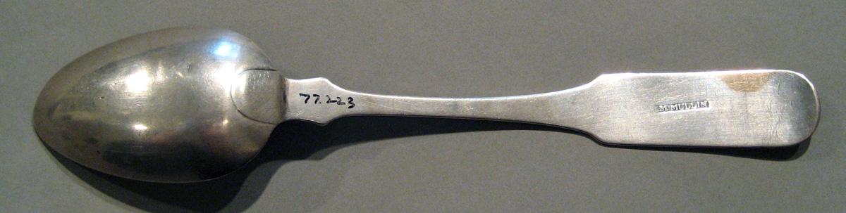 1998.0004.486 Silver Spoon underside