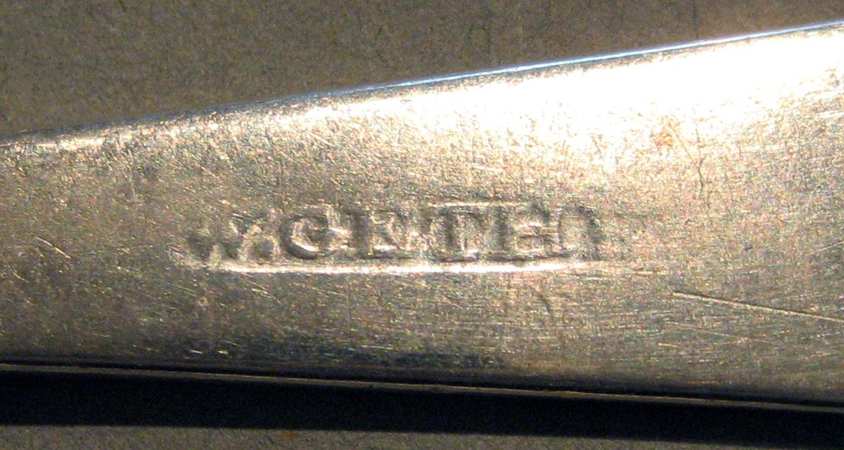 1998.0004.489 Silver Spoon mark