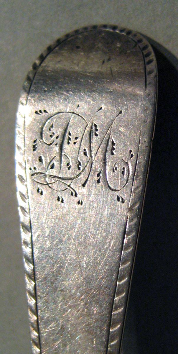1998.0004.491.001 Silver Spoon engraving