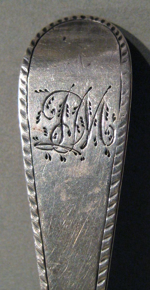 1998.0004.491.002 Silver Spoon engraving