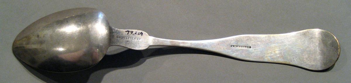 1998.0004.492 Silver Spoon underside