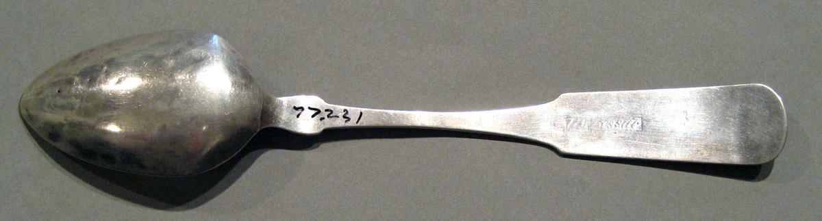 1998.0004.494 Silver Spoon underside