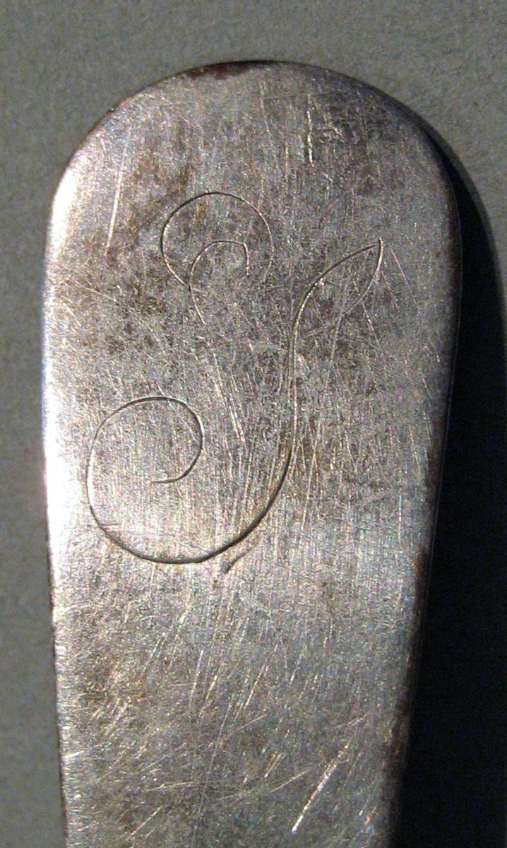1998.0004.501 Silver Spoon engraving