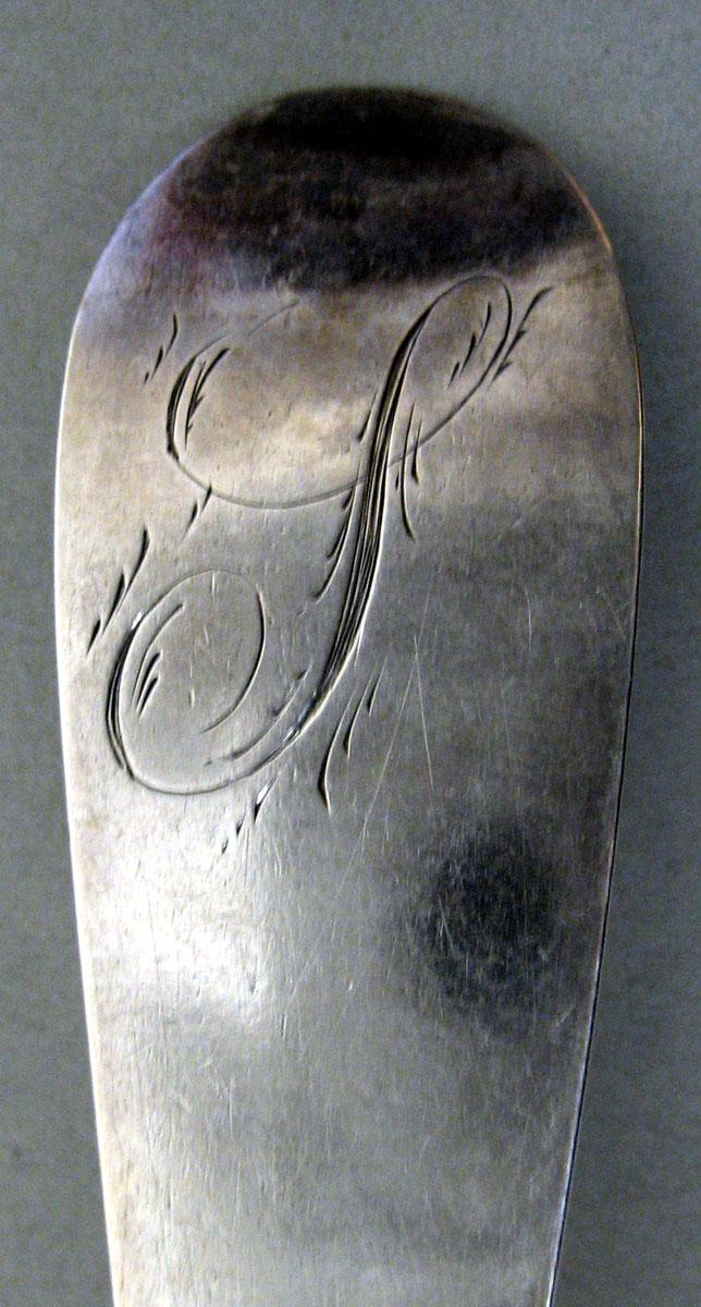 1998.0004.502 Silver Spoon engraving