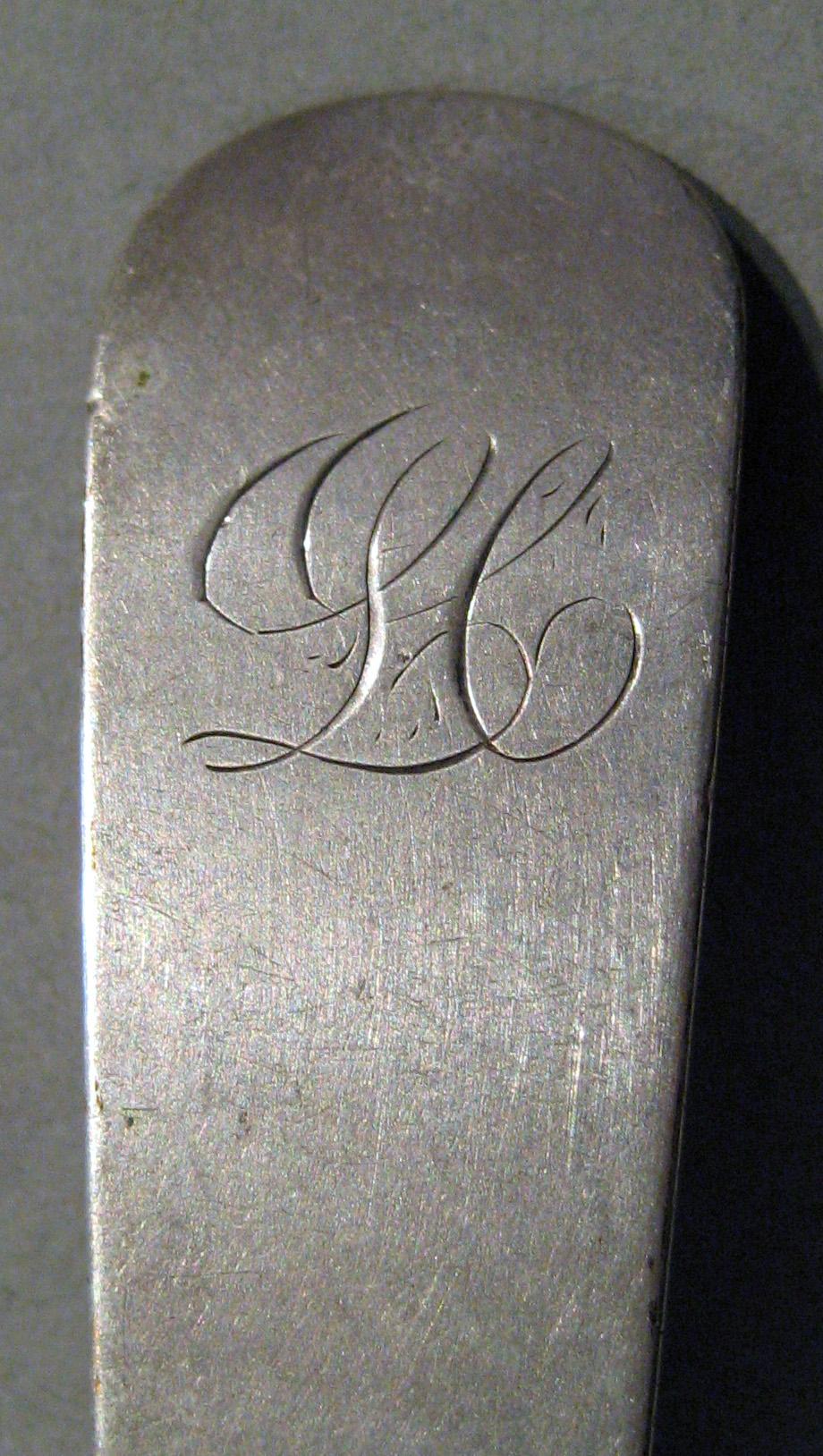 1998.0004.503 Silver Spoon engraving