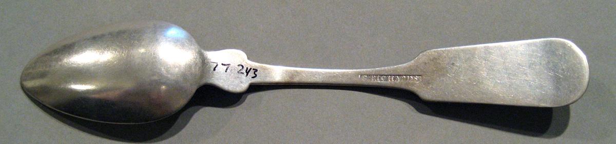 1998.0004.506 Silver Spoon underside
