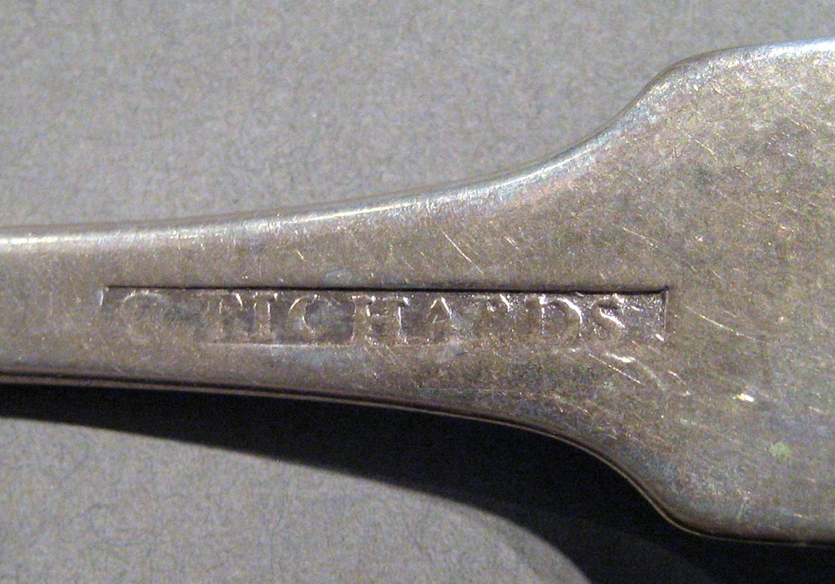 1998.0004.506 Silver Spoon mark
