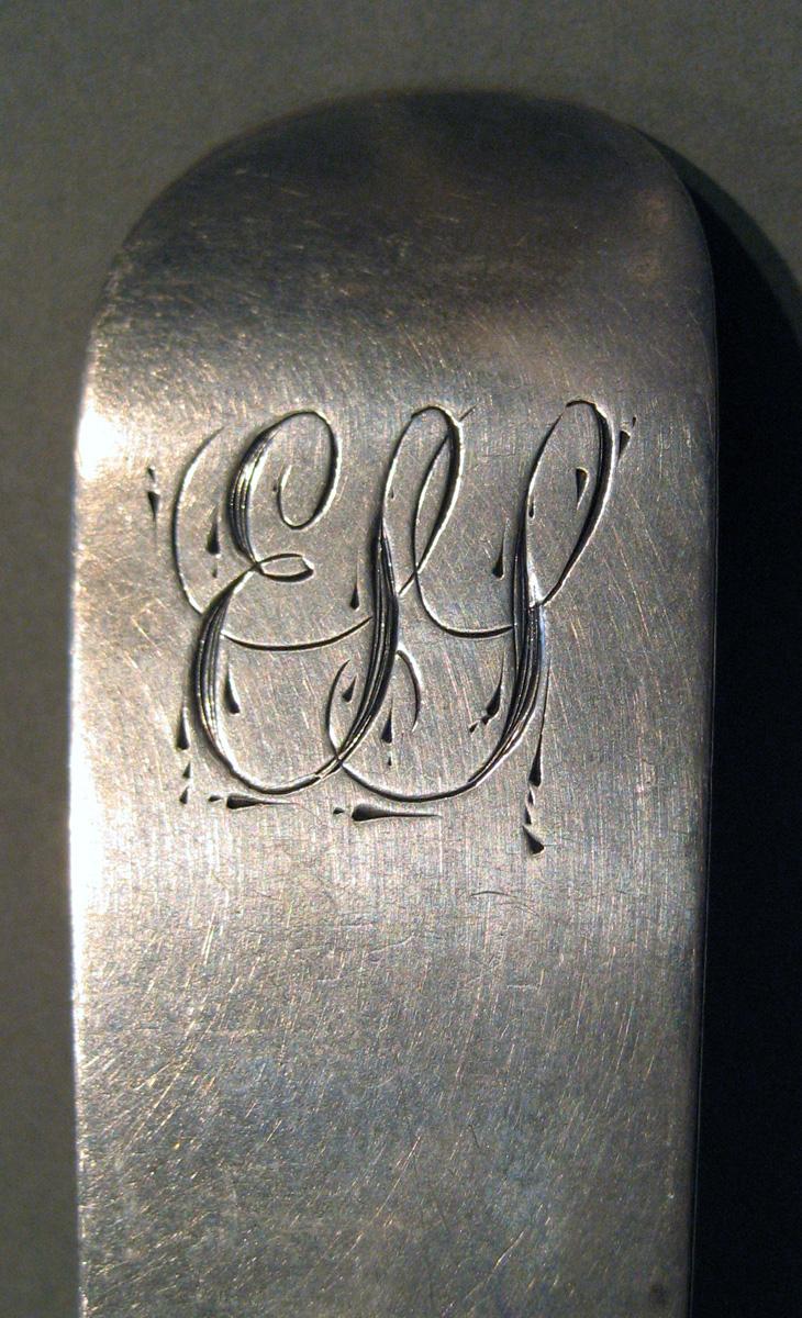1998.0004.507.002 Silver Spoon engraving
