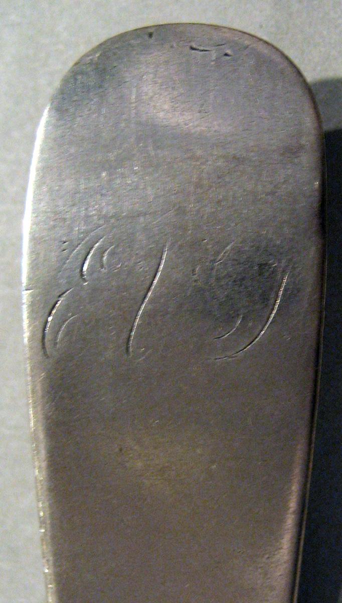 1998.0004.508 Silver Spoon engraving
