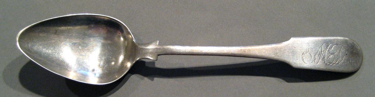 1998.0004.510.001 Silver Spoon upper surface