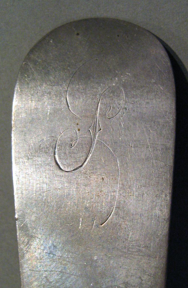 1998.0004.511 Silver Spoon engraving