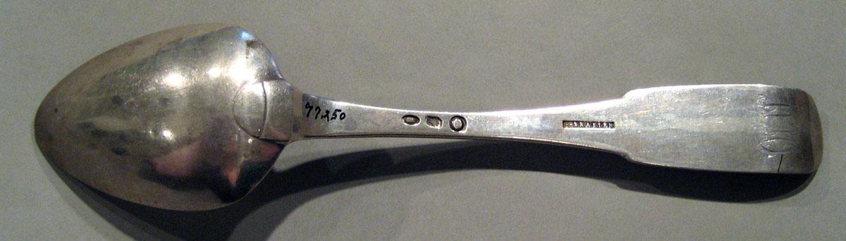 1998.0004.513 Silver Spoon underside