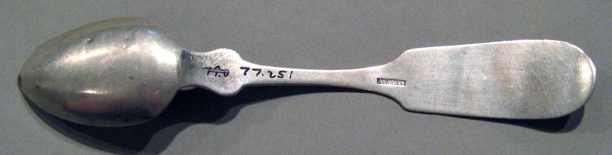 1998.0004.514 Silver Spoon underside