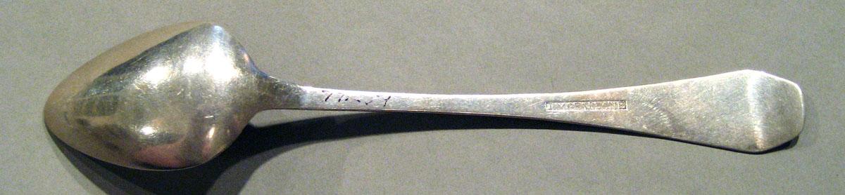 1998.0004.517 Silver Spoon underside