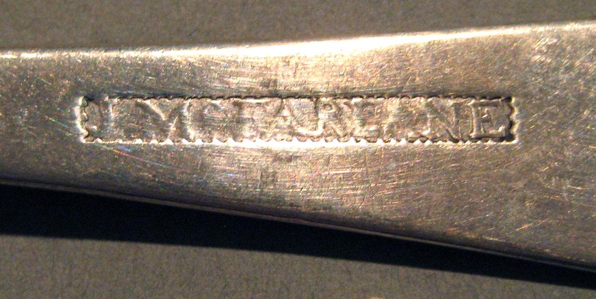 1998.0004.517 Silver Spoon mark