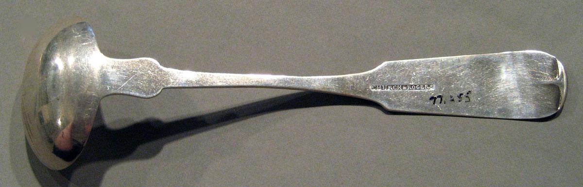 1998.0004.518 Silver Ladle underside