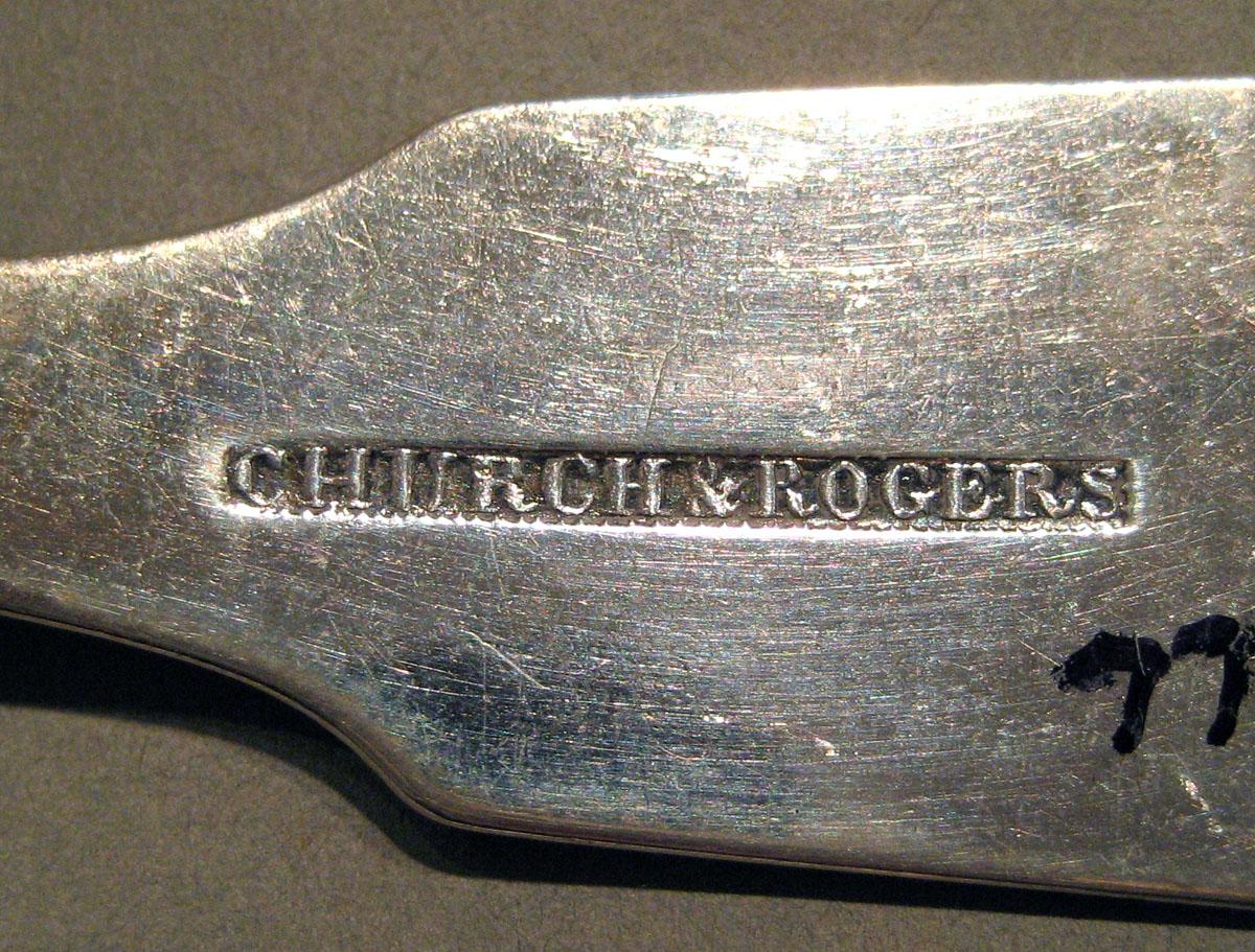 1998.0004.518 Silver Ladle mark