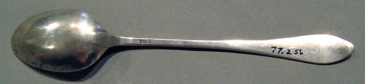 1998.0004.519.001 Silver Spoon underside