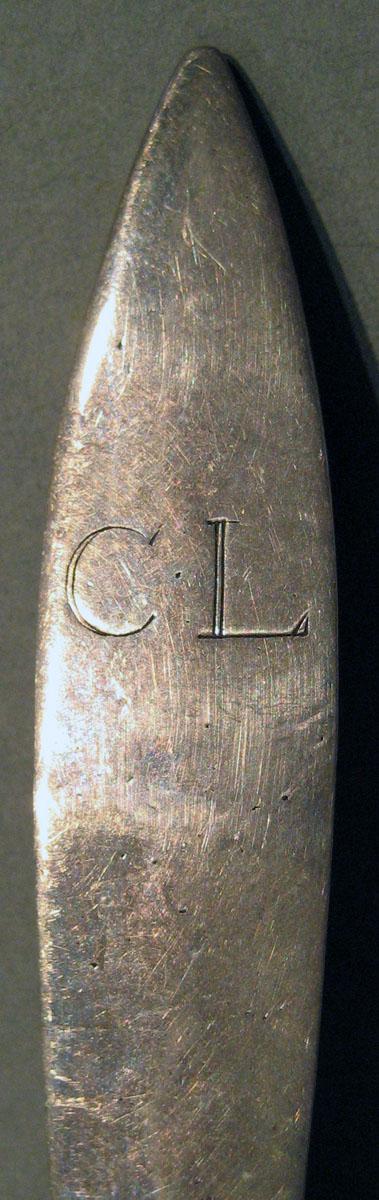 1998.0004.520 Silver Spoon engraving