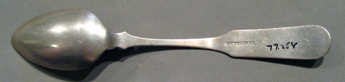 1998.0004.521 Silver Spoon underside