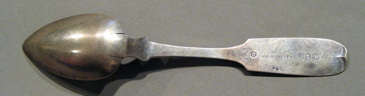 1998.0004.523 Silver Spoon underside