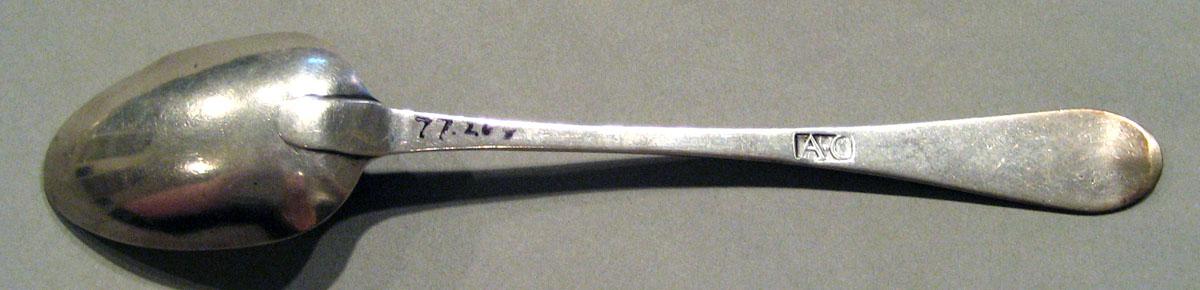 1998.0004.531 Silver Spoon underside