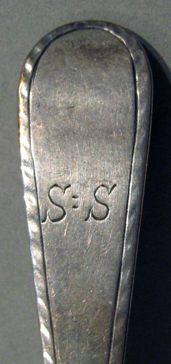 1998.0004.534.001 Silver Spoon engraving