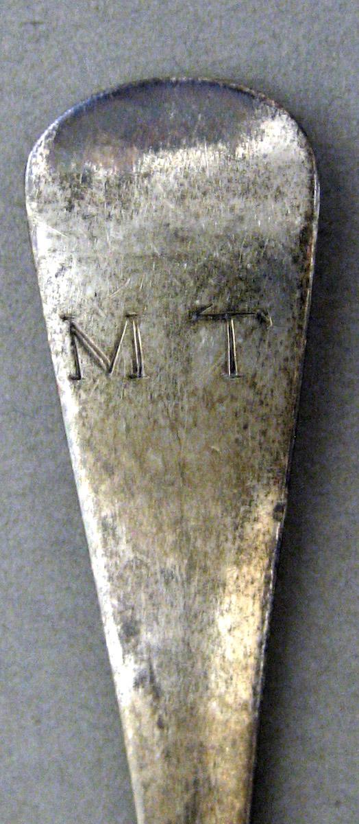 2006.0006.010 Silver Spoon engraving