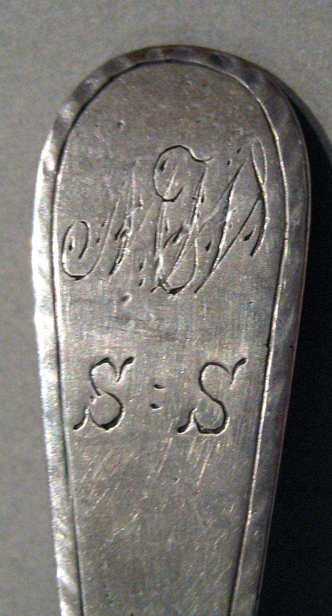 1998.0004.534.002 Silver Spoon engraving