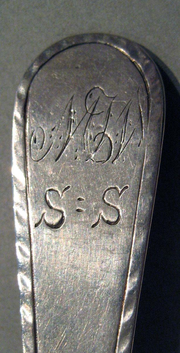 1998.0004.534.003 Silver Spoon engraving