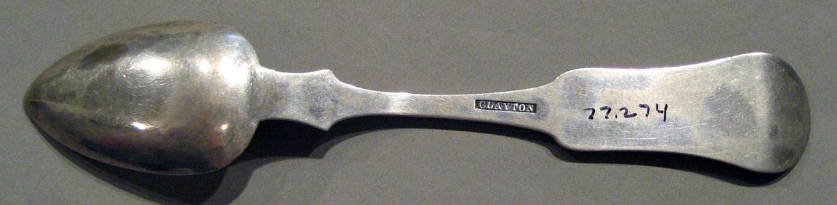 1998.0004.537 Silver Spoon underside