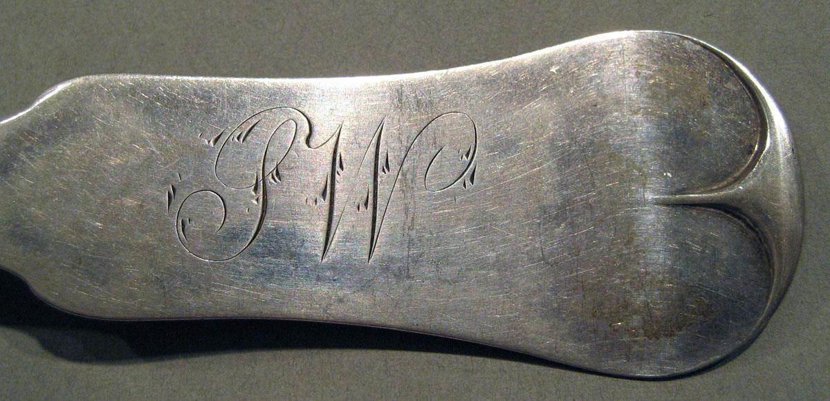 1998.0004.537 Silver Spoon engraving