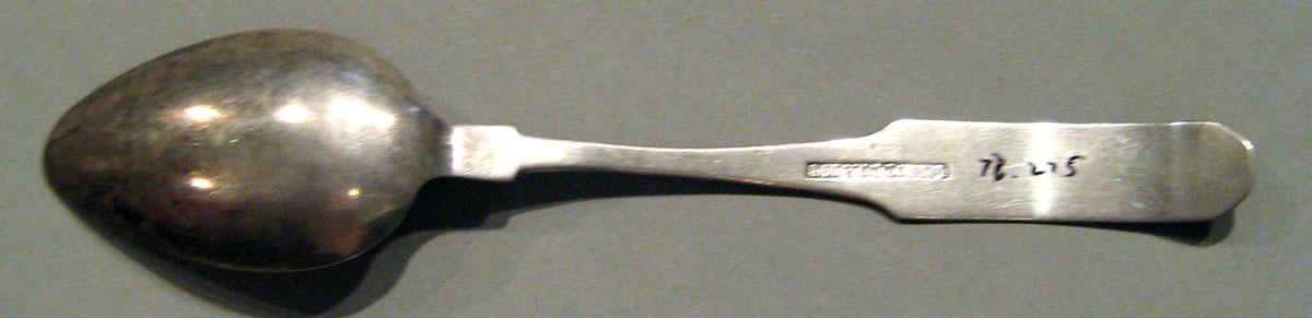 1998.0004.538.001 Silver Spoon underside