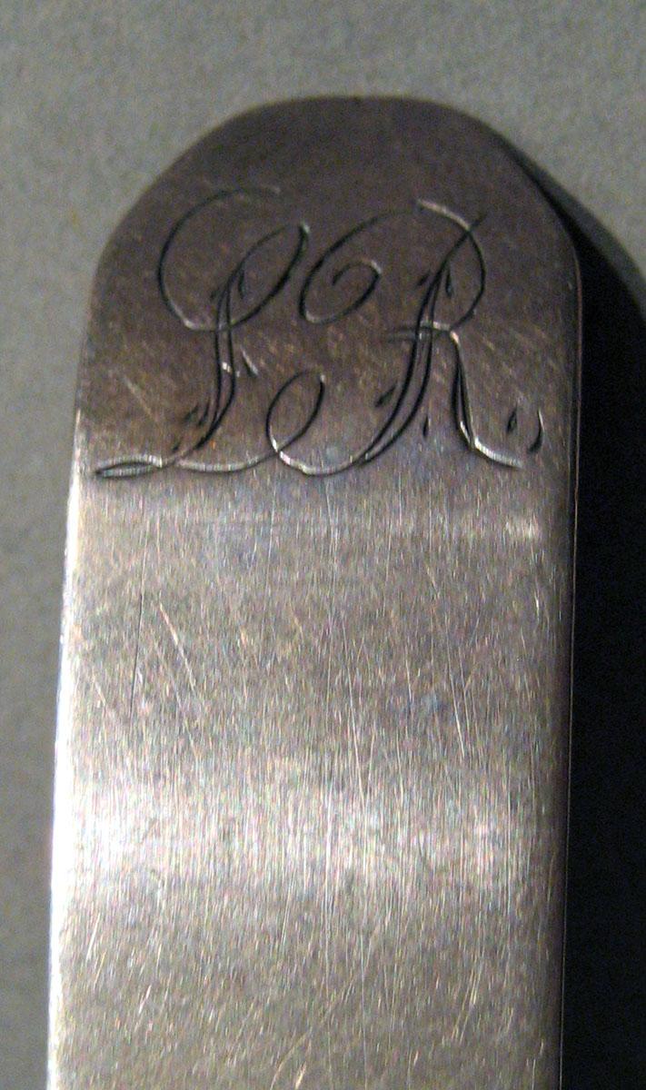 1998.0004.538.001 Silver Spoon engraving