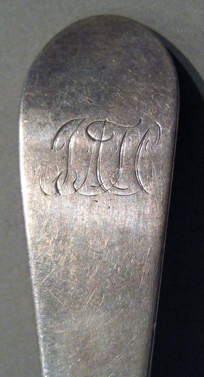 1998.0004.539 Silver Spoon engraving