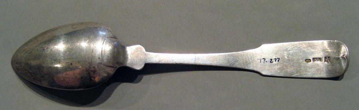 1998.0004.540 Silver Spoon underside