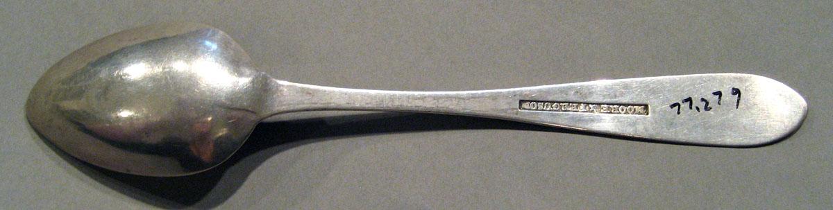 1998.0004.542 Silver Spoon underside