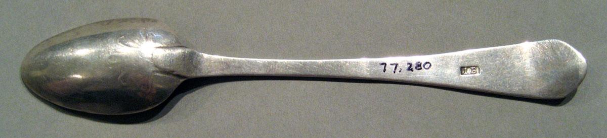 1998.0004.543 Silver Spoon underside