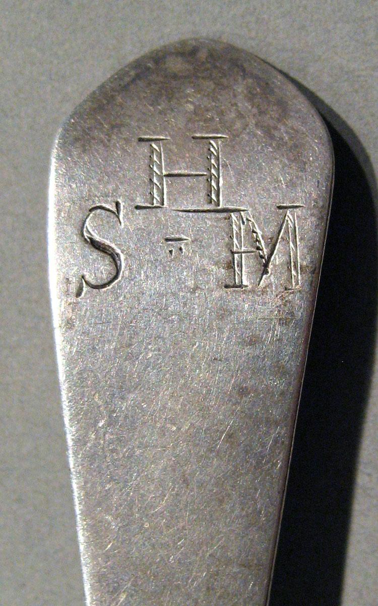 1998.0004.543 Silver Spoon engraving