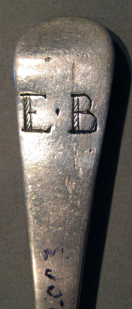 1998.0004.547 Silver Spoon engraving