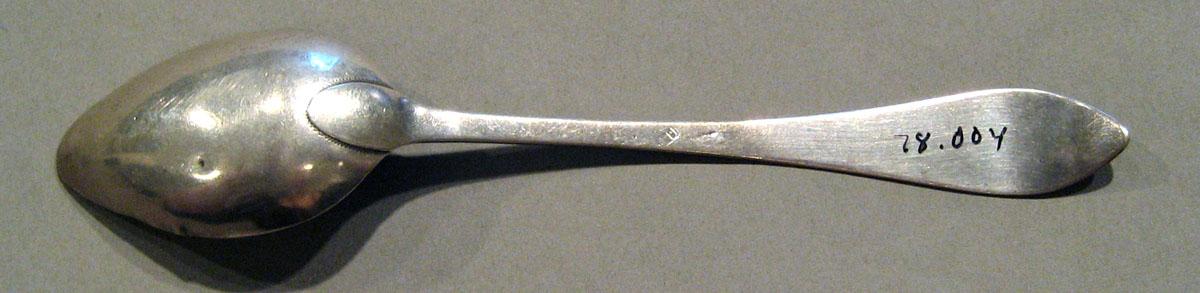 1998.0004.548 Silver Spoon underside