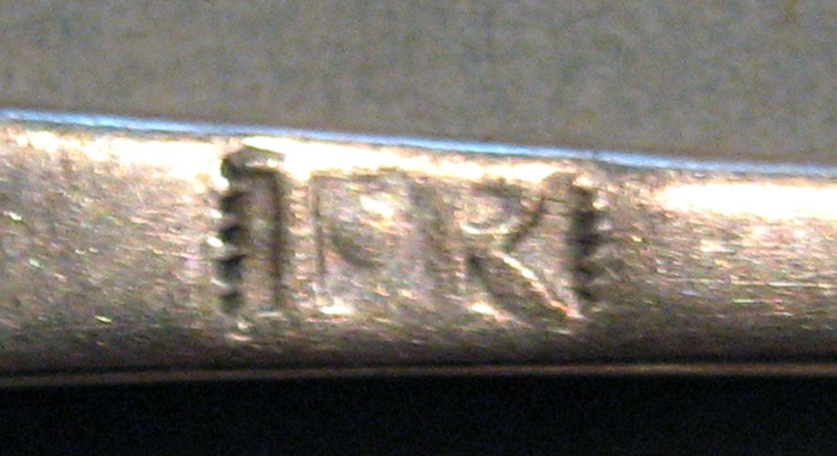 1998.0004.550 Silver Spoon mark